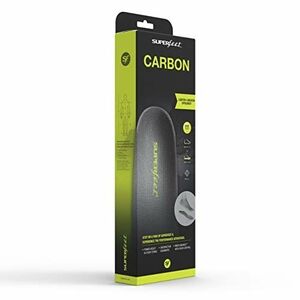 Superfeet Carbon Insoles for Pain Relief - MEN 7.5 - 9. WOMEN 8.5 - 10.